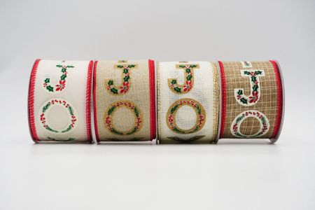JOY Wired Christmas Ribbon_ALL